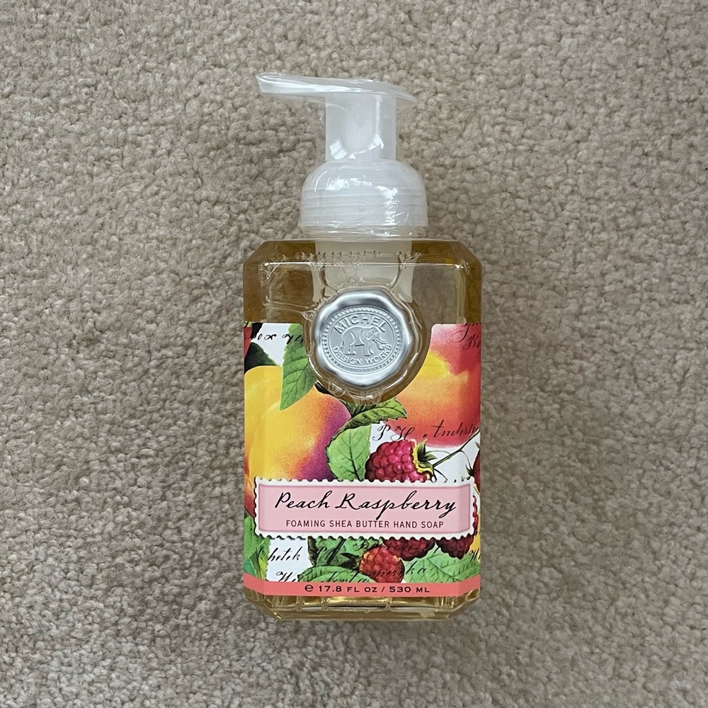 Michel Design Works Peach Raspberry Foaming Hand Soap